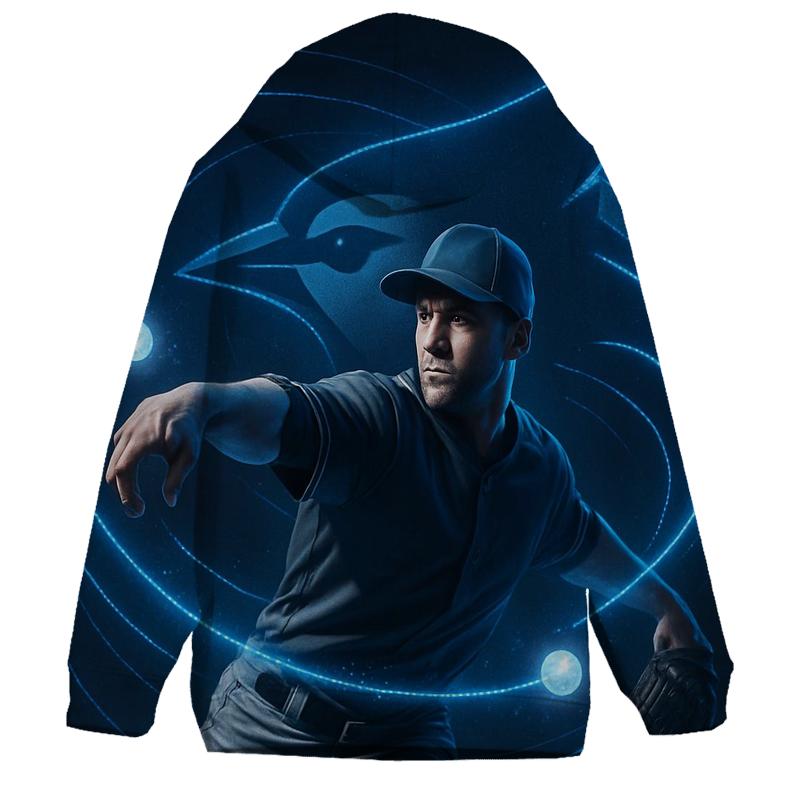 Orbital Pitch Blue Jays Momentum zip-up hoodies