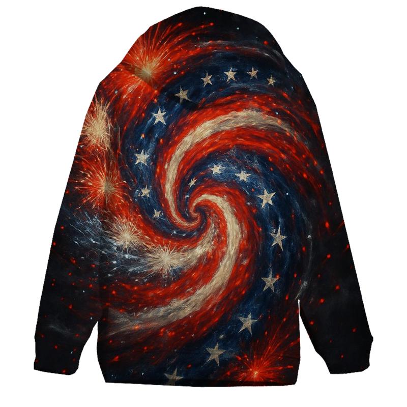 Fireworks Spiral Banner Vortex hoodie designs