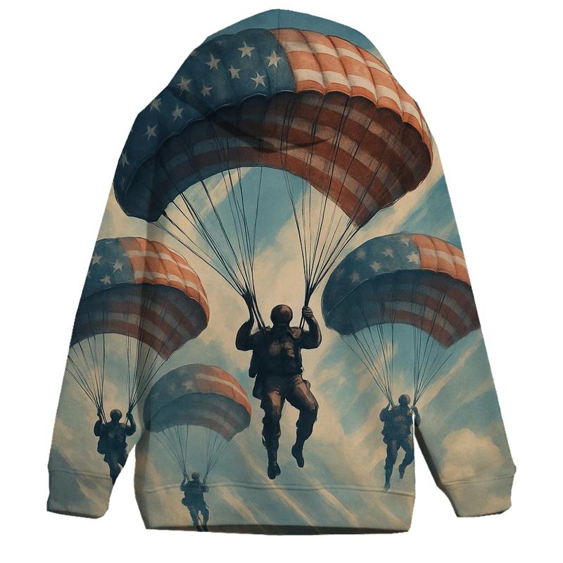 Wings Of Freedom Formation graphic hoodies