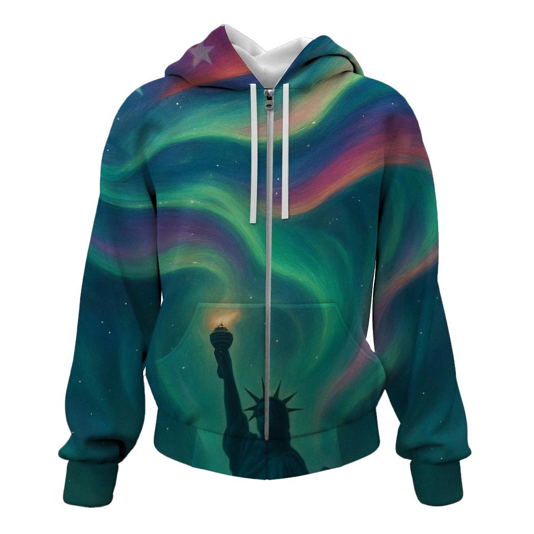 Liberty Aurora Trails custom hoodies