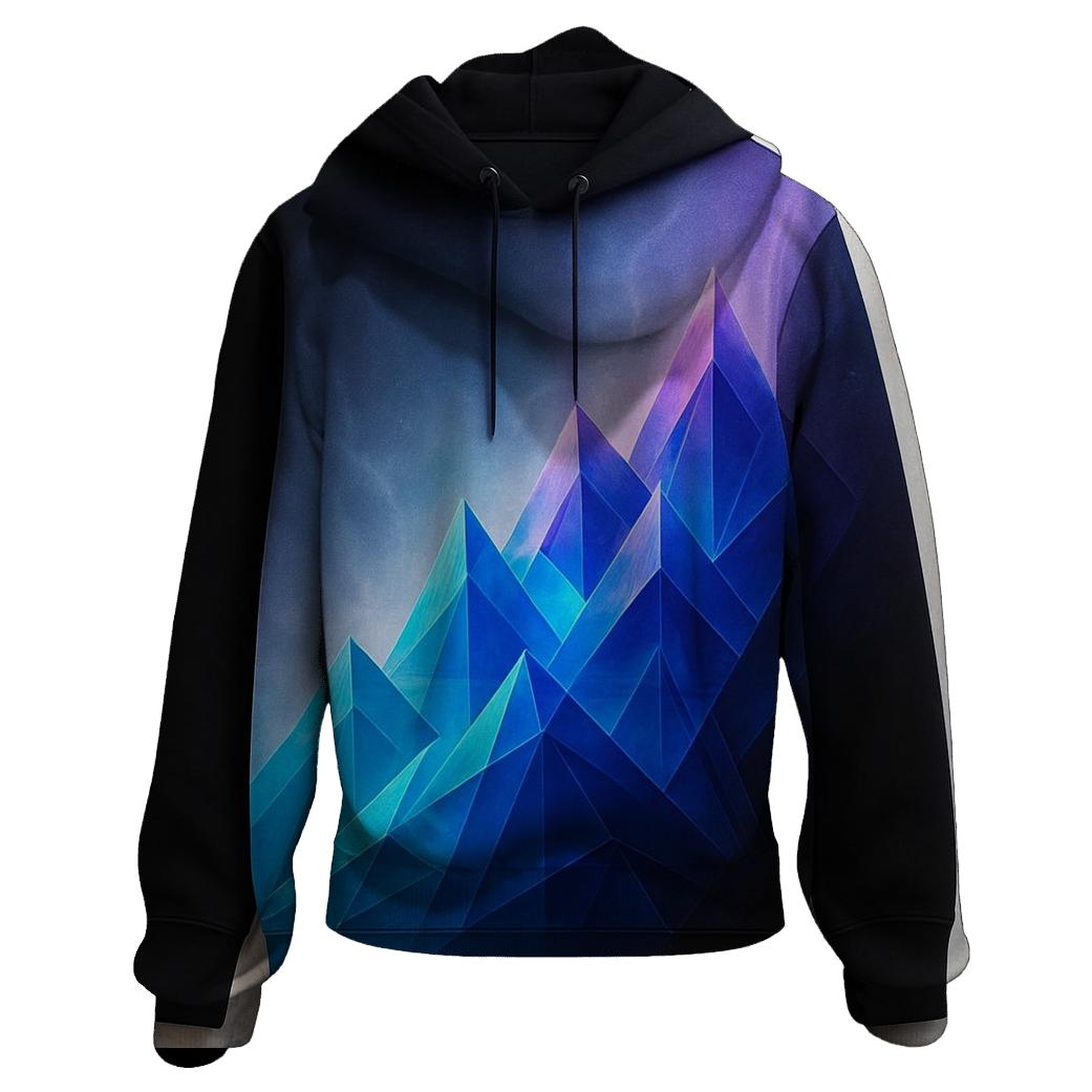 Prismatic Mountain Veil hoodie trends
