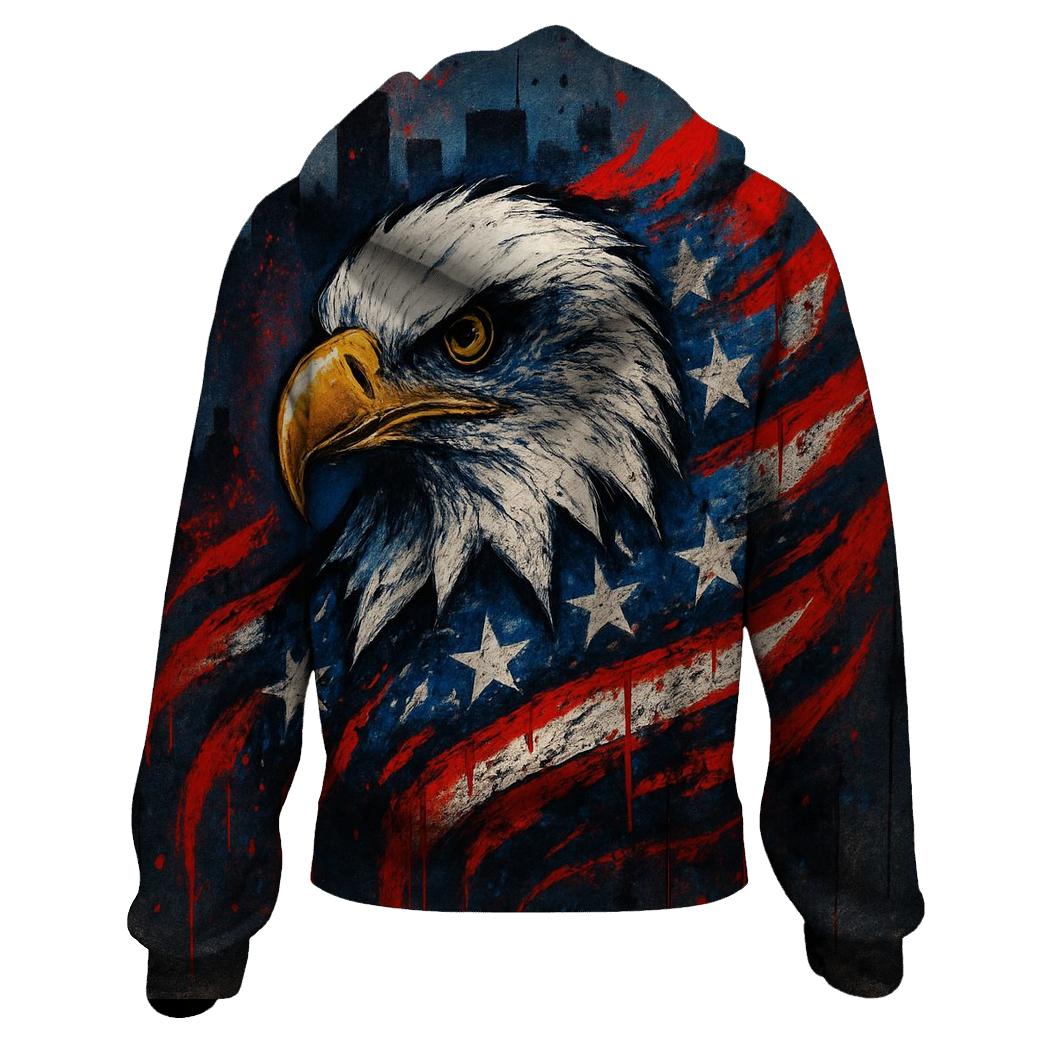 Urban Eagle Ember Stripes hoodie trends