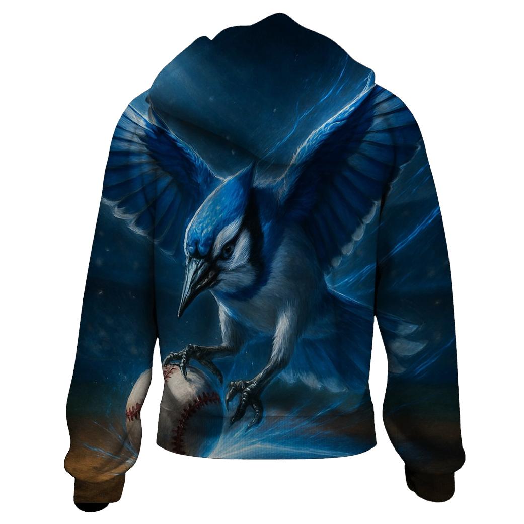 Electric Flight Blue Jays Diamond Surge custom hoodies