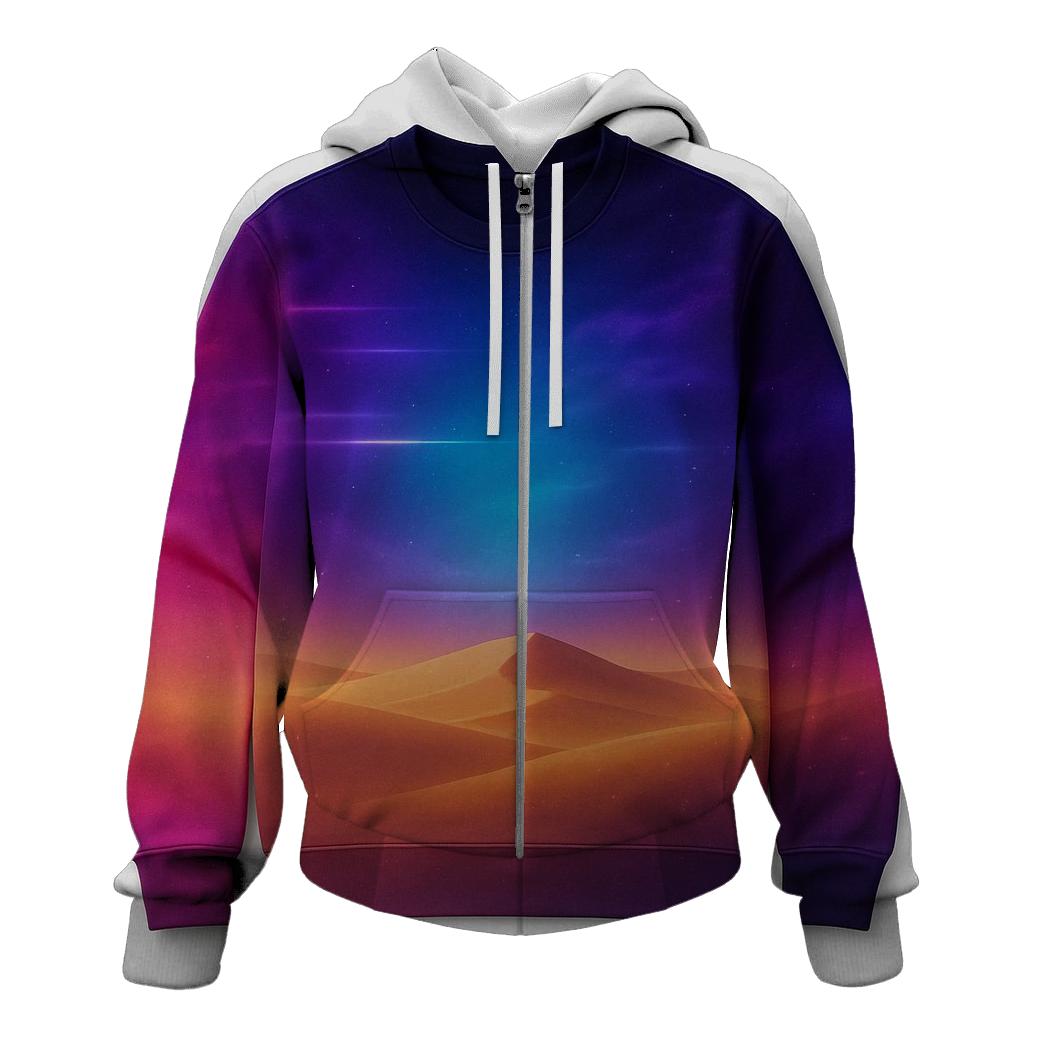 Neon Horizon Mirage hoodie styles