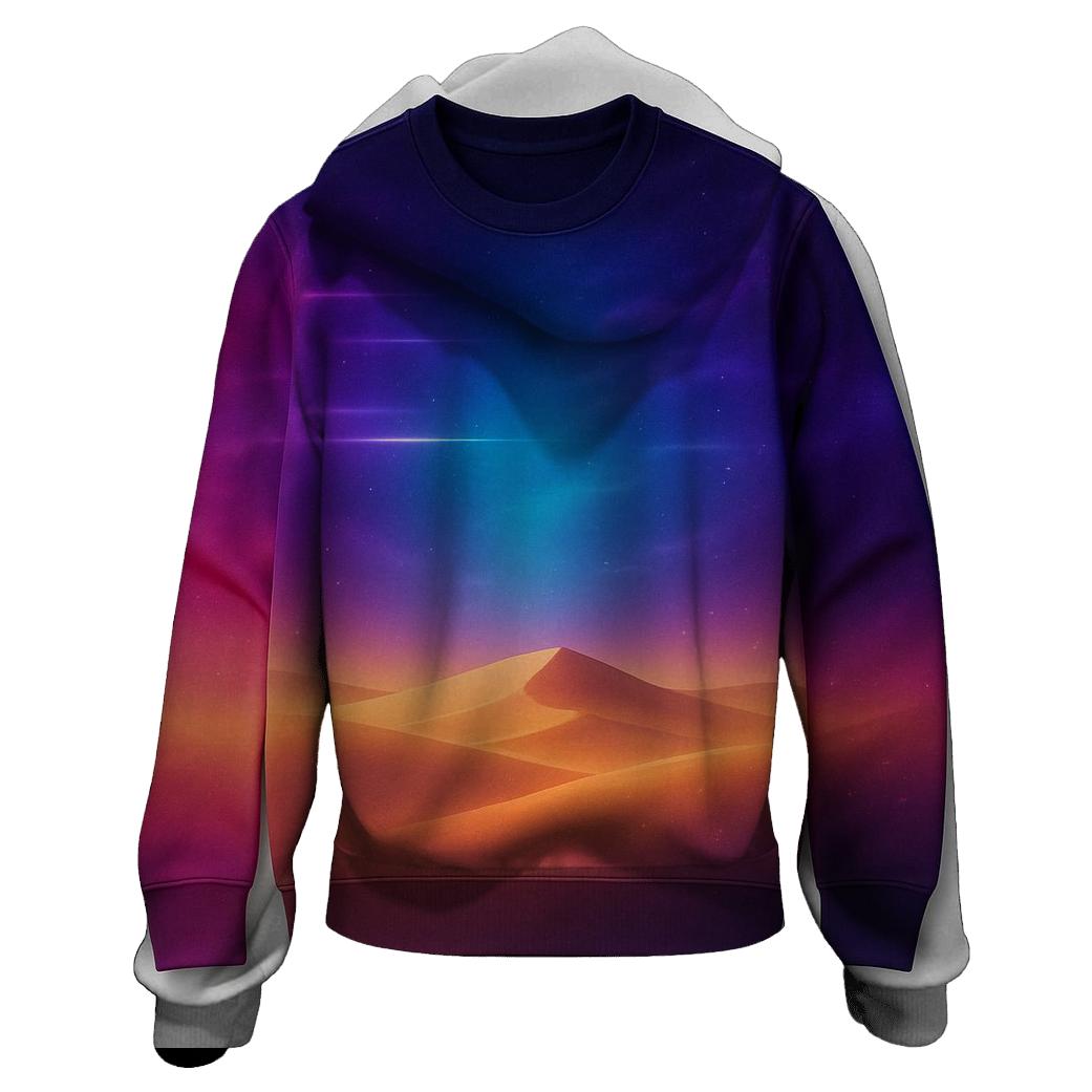 Neon Horizon Mirage hoodie styles