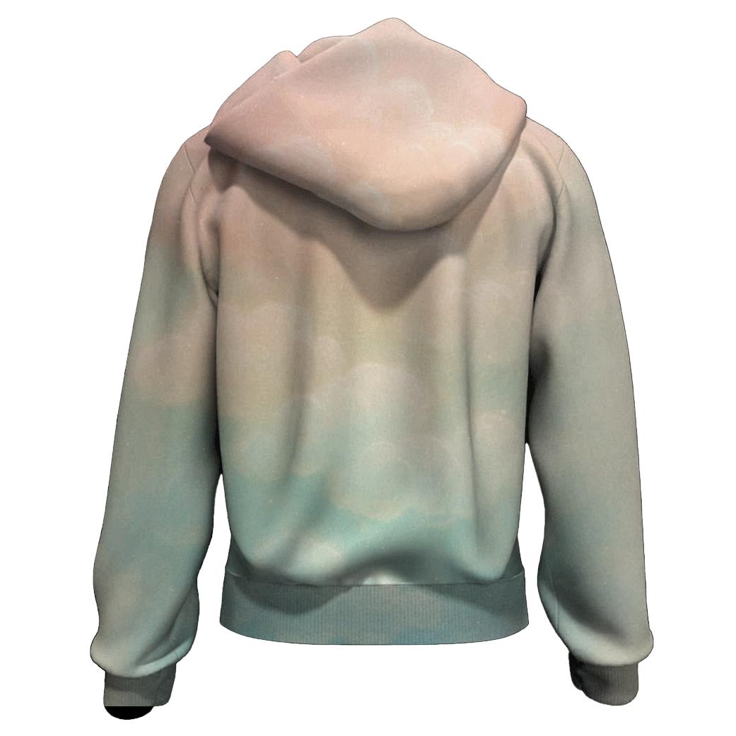 Pastel Cloud Cascade pullover hoodies
