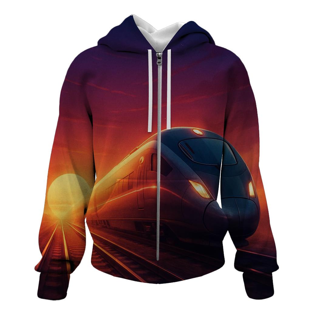 Twilight Train To Horizon heavyweight hoodies