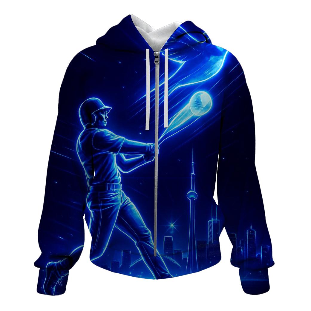 Skyline Home Run Reverie Blue Jays Edition embroidered hoodies