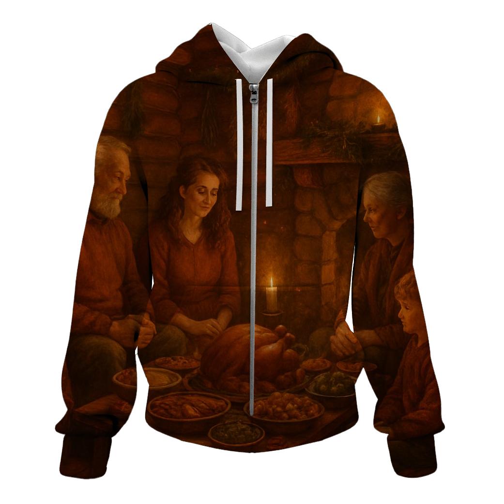 Cozy Cabin Hearthside Gathering hoodies fashion