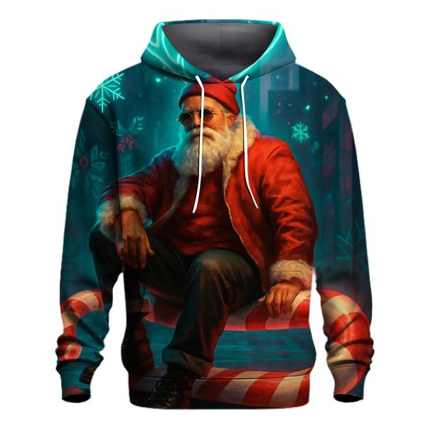 Cyber Street Santa Chill hoodie trends