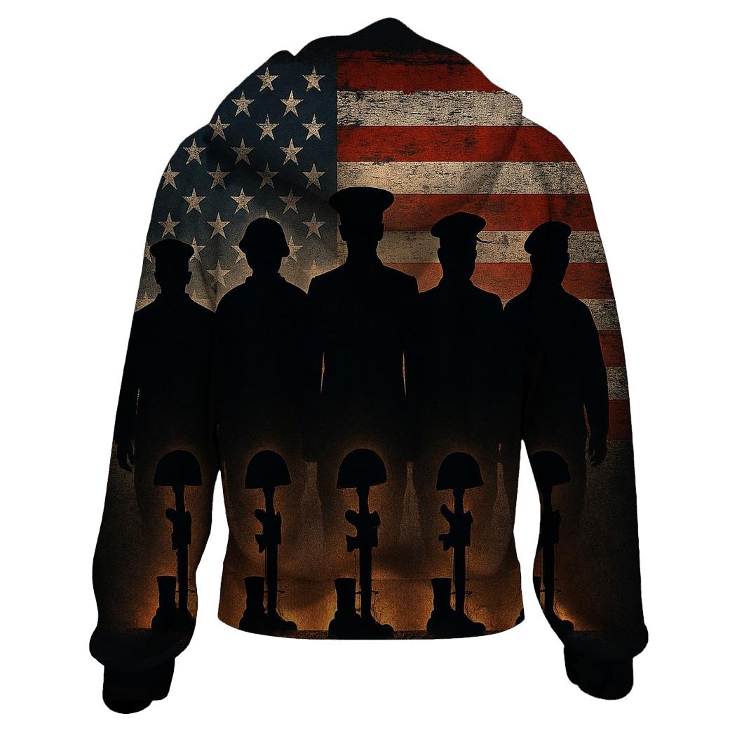 Honor Line Silent Salute hoodie styles