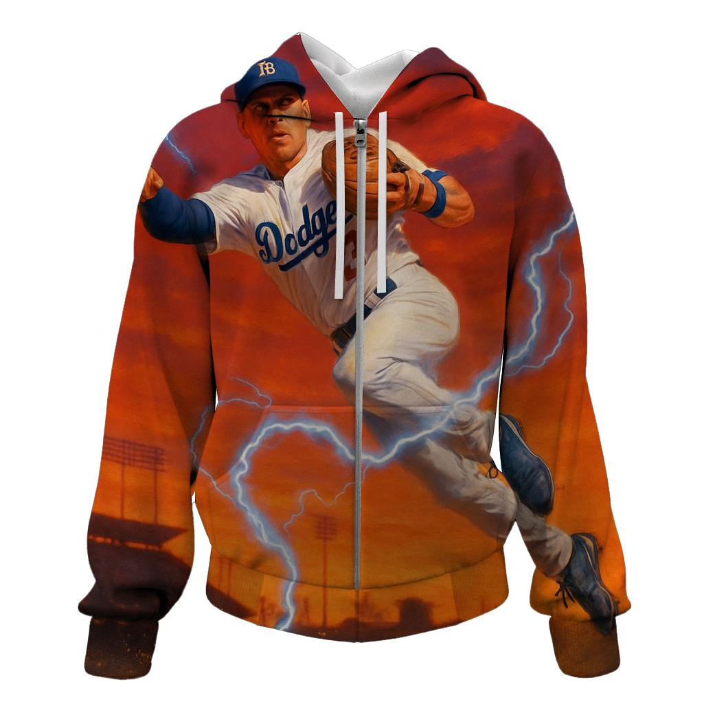 Sunset Double Play Lightning pullover hoodies