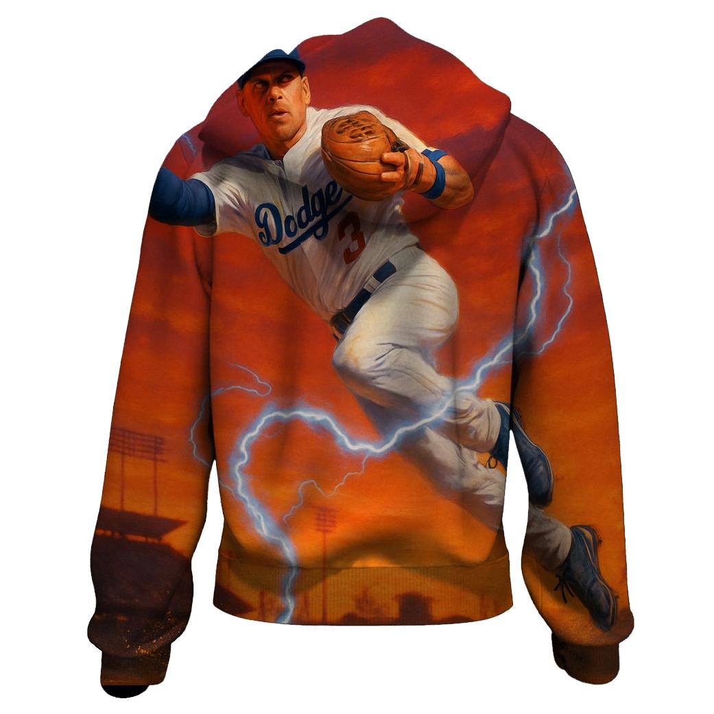 Sunset Double Play Lightning pullover hoodies