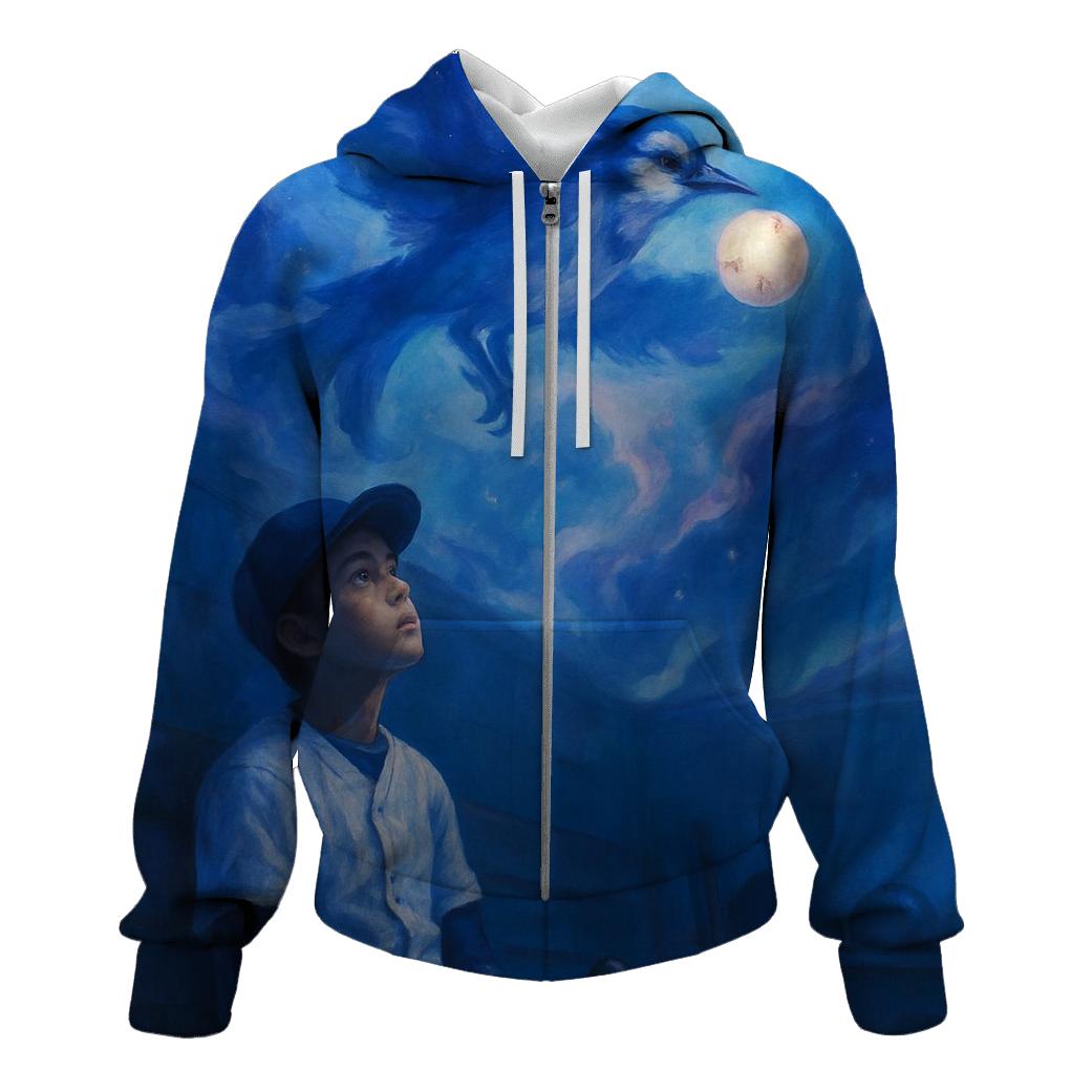 Cosmic Dugout Daydream Blue Jays Vision embroidered hoodies