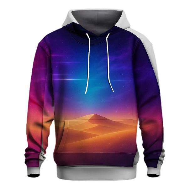 Neon Horizon Mirage custom hoodies
