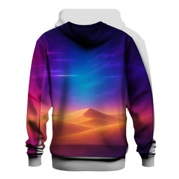Neon Horizon Mirage custom hoodies