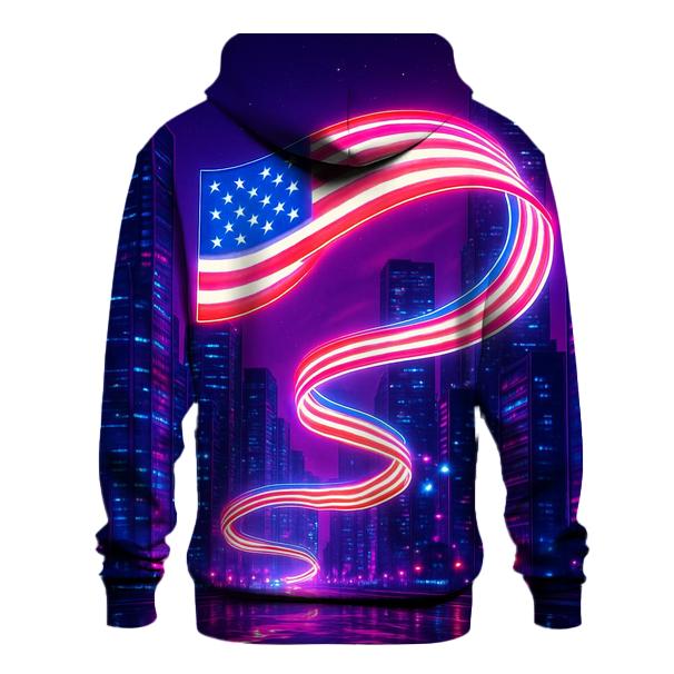 Neon Skyline Starstream premium hoodies