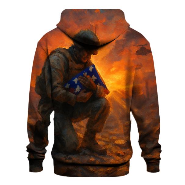 Last Light Battlefield Reverie printed hoodies