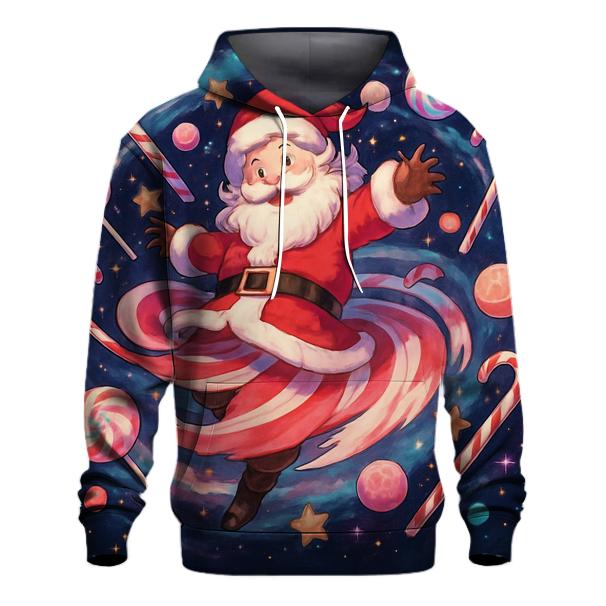 Candy Galaxy Santa Spin hoodie trends