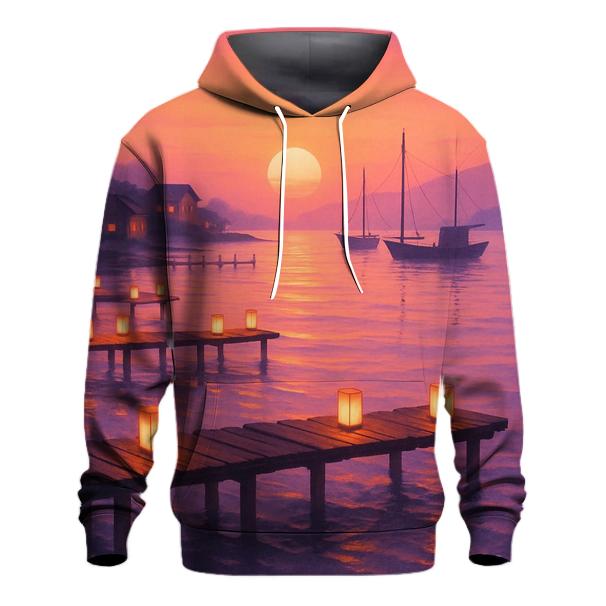 Lantern Shore At Falling Sun designer hoodies