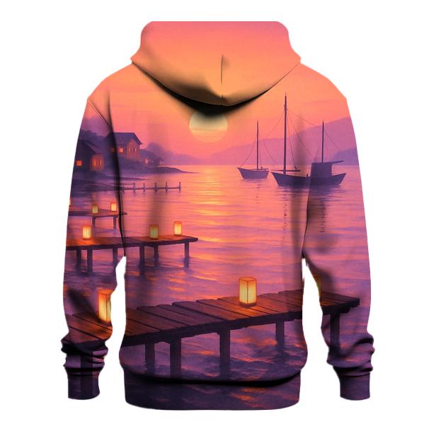 Lantern Shore At Falling Sun designer hoodies