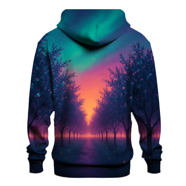 Aurora Orchard Sunset Drift custom hoodies