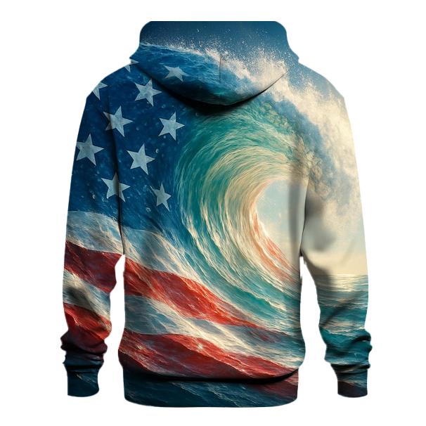 Ocean Current Banner Tide premium hoodies