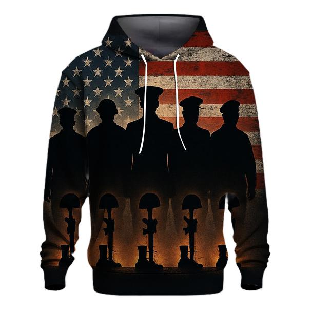 Honor Line Silent Salute premium hoodies