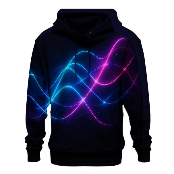 Luminous Wave Constellation hoodies fashion