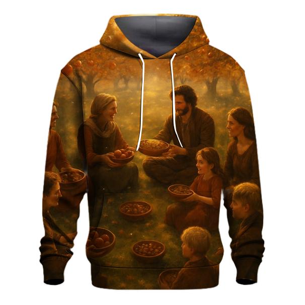 Golden Orchard Gratitude Circle lightweight hoodies