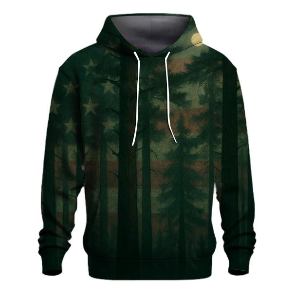 Camouflage Stars Over Timberline graphic hoodies