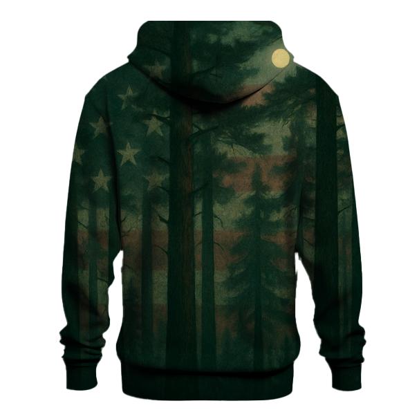 Camouflage Stars Over Timberline graphic hoodies