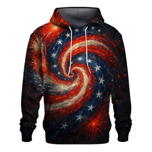 Fireworks Spiral Banner Vortex premium hoodies