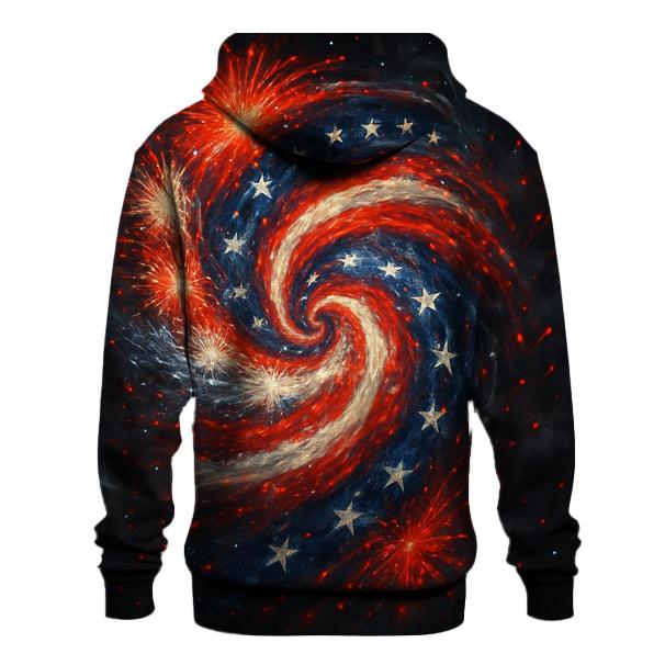 Fireworks Spiral Banner Vortex premium hoodies