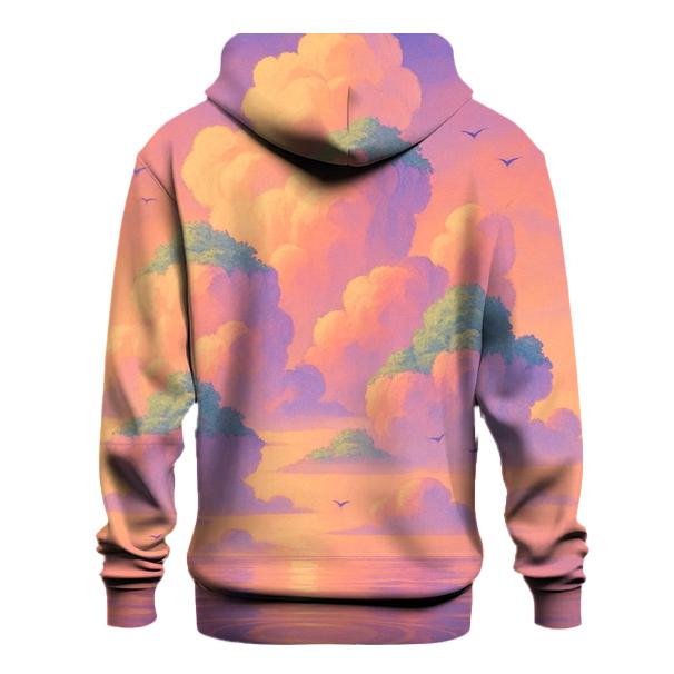 Pastel Tide Cloud Gardens pullover hoodies