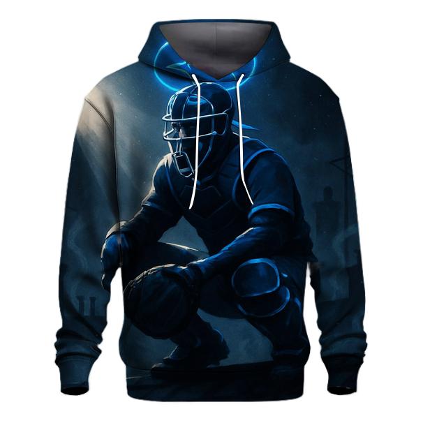Rooftop Catcher With Blue Jays Halo custom hoodies
