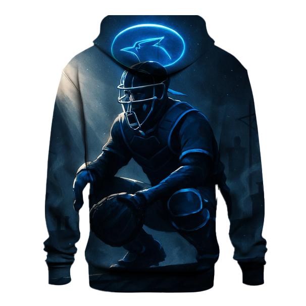 Rooftop Catcher With Blue Jays Halo custom hoodies
