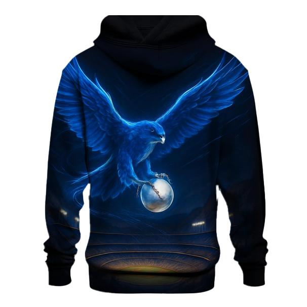 Blue Falcon Over The Ravine heavyweight hoodies