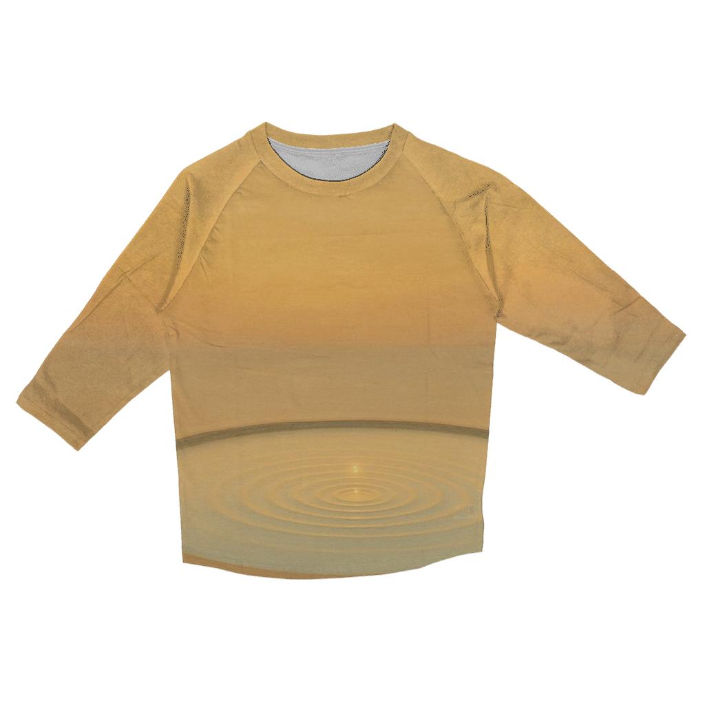 Golden Stillness Pool personalized 3/4 sleeve tees