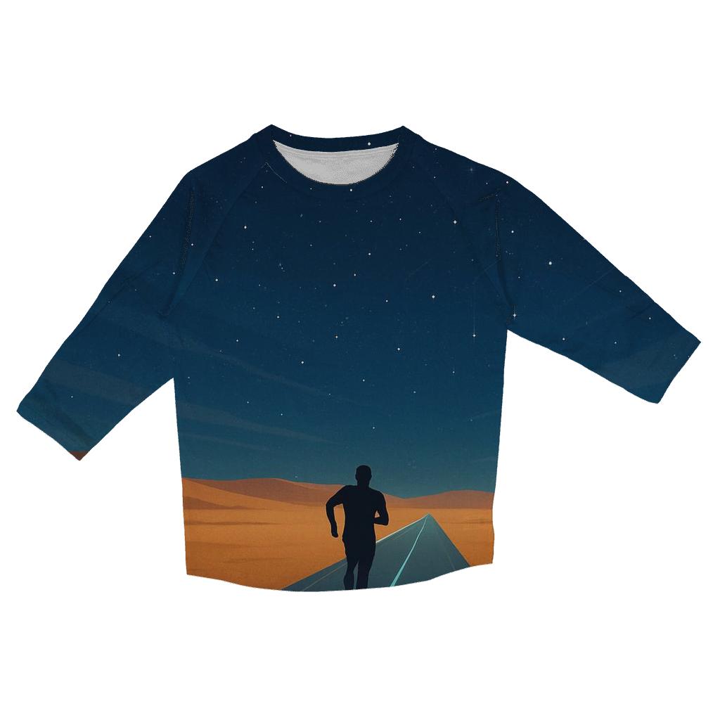 Starlight Marathon Horizon casual three quarter sleeve shirts