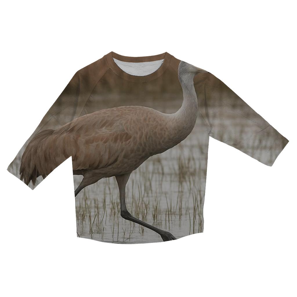 High Step Marshland Crane casual three quarter sleeve shirts