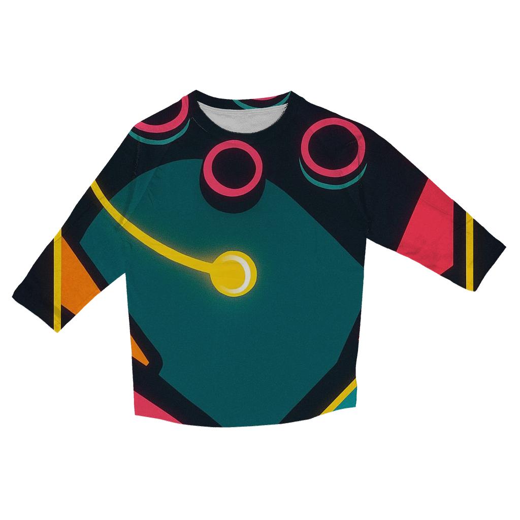 Laser Pinball Arena printed three quarter sleeve shirts
