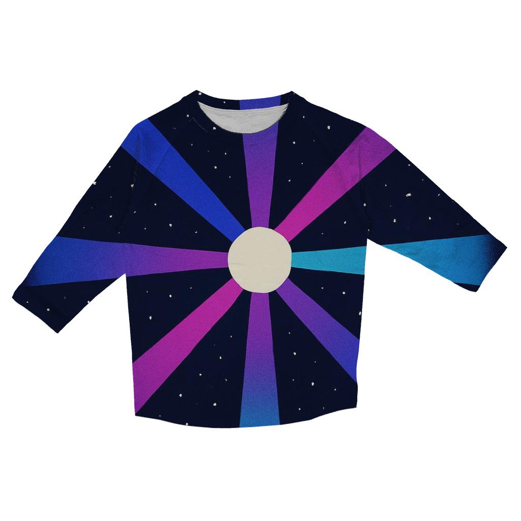 PulsarBeamLattice designer 3/4 sleeve blouses