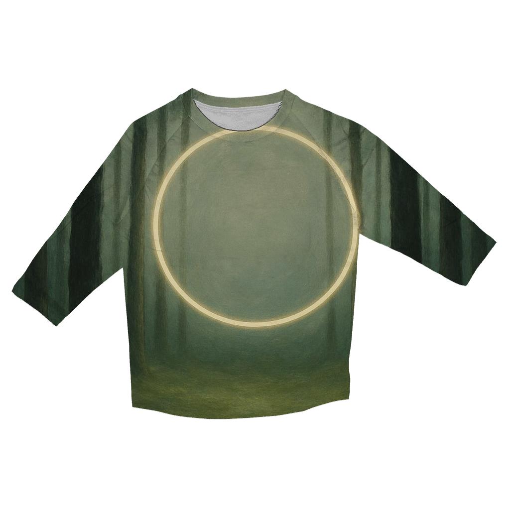 Silent Forest Halo cotton quarter sleeve shirts