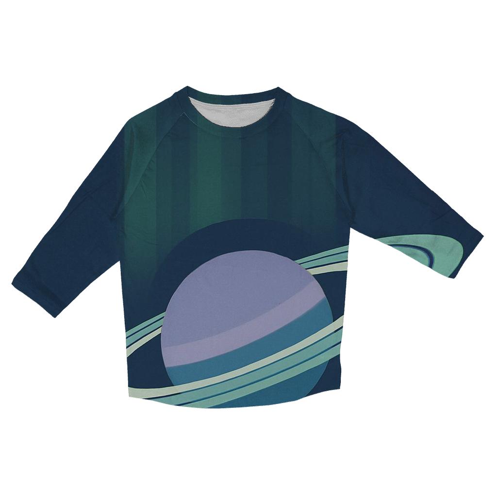 AuroraRingHorizon casual three quarter sleeve shirts