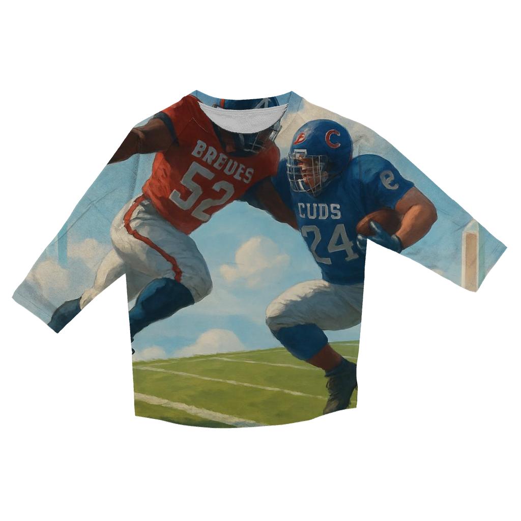 Sky Island Rivalry Field Braves Vs Cubs personalized 3/4 sleeve tees