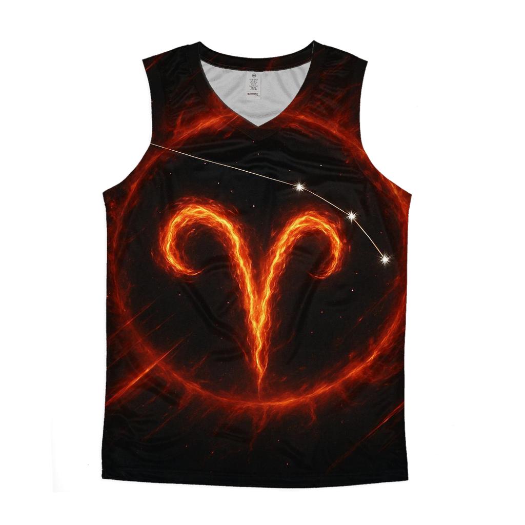 Aries Solar Fire Sigil casual summer tank tops