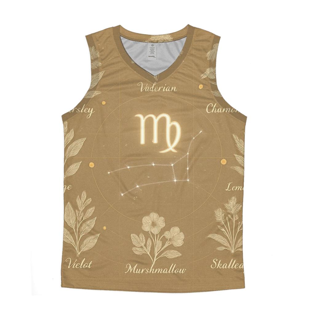 Virgo Celestial Herb Garden Chart trendy fitted tank tops