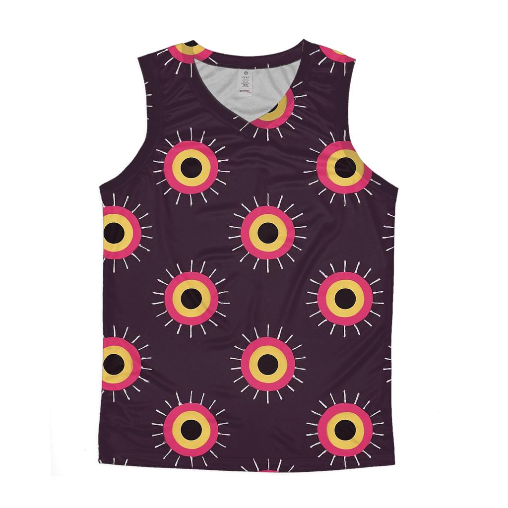 CoronaHaloTessellation trendy fitted tank tops
