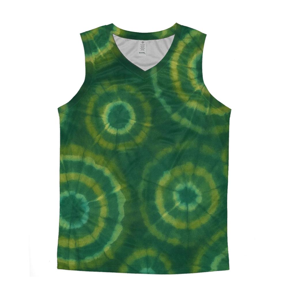 Overdye Forest Ripple Rings trendy fitted tank tops